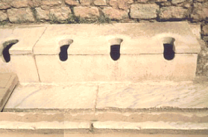 Ancient Public Toilets